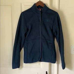 The North Face Women's Blue Fleece Zip Up